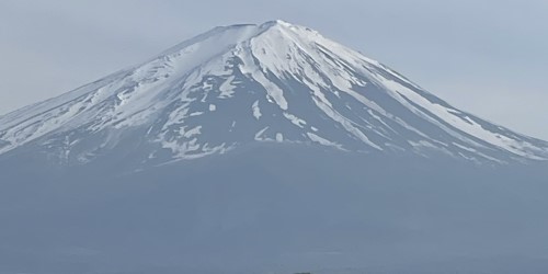 大石公園からの富士山